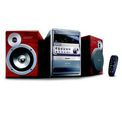 Philips MCM720 HIFI System with MP3 Player Input