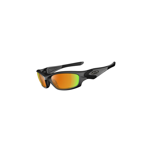 Oakley Straight Jacket Glasses – Dark Grey/ Fire Iridium Polarised