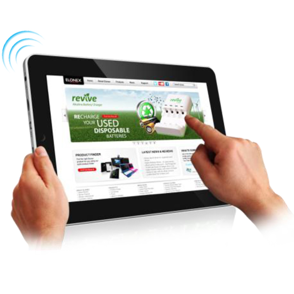 New Elonex Etouch 1002et 10 Android 2.1 Internet Tablet With Aluminium Case & Hdmi