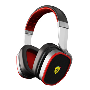 Ferrari by Logic 3 Scuderia R300 Active Noise Cancelling Headphones - Silver