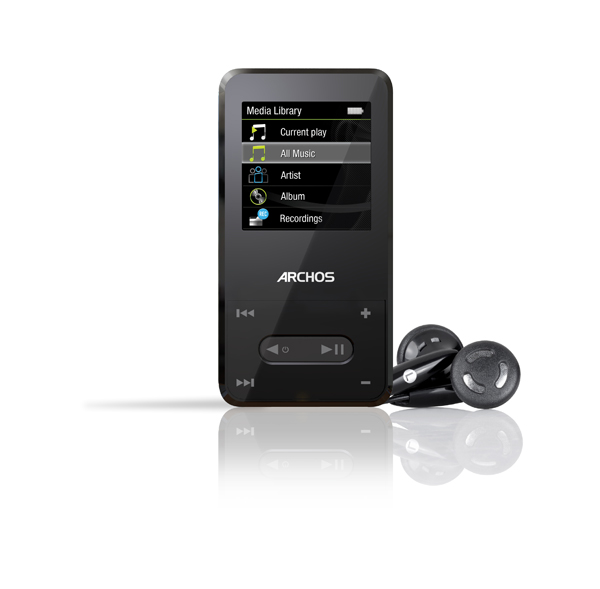 Archos  Players on Advanced Mp3 Players Archos 1 Vision 4gb Mp3 Player