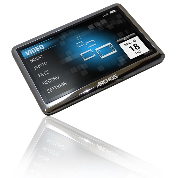 Shop  Players on Advanced Mp3 Players Archos 43 Vision 8gb Mp3 Player