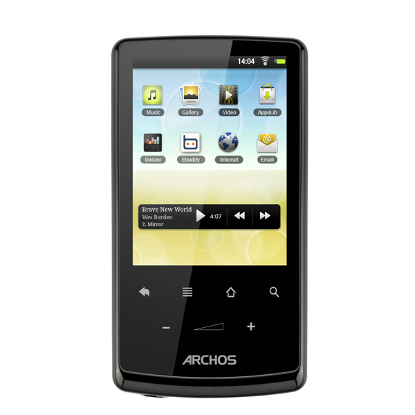 Archos 28 - 4GB Android Android 2.2 Froyo