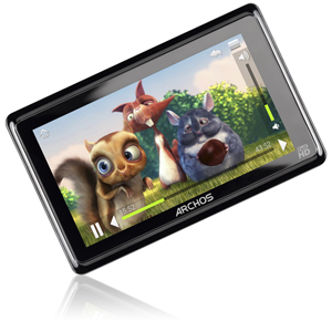 ARCHOS 35 Vision 8GB MP3 Player with 3.5inch Touch Screen, 1080P Video Playback and HDMI Output