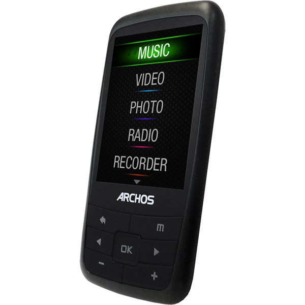   Player on Advanced Mp3 Players Archos 24b Vision 8gb With Fm Mp3 Player