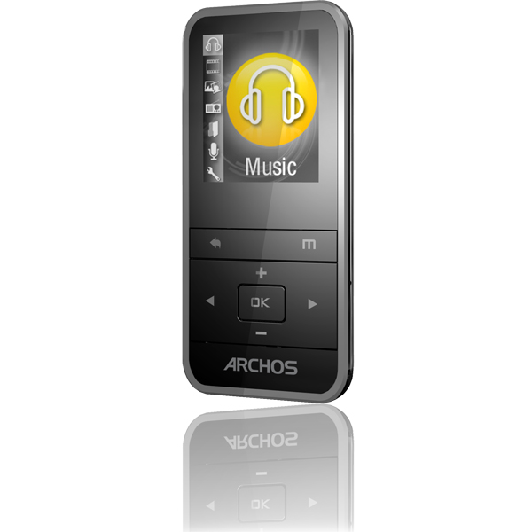 Archos  Player on Advanced Mp3 Players Archos 18c Flipper 4gb Mp3 Player