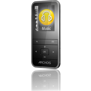 Archos  Players on Advanced Mp3 Players Archos 18c Flipper 4gb Mp3 Player