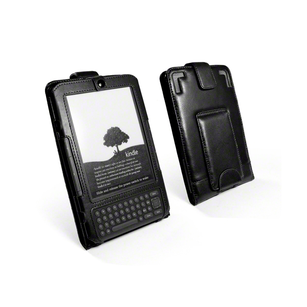 Tuff-Luv Multi-View Leather Case Cover & Stand For Amazon Kindle 3