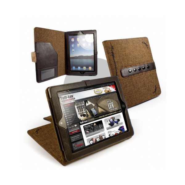 Tuff Luv iPad 2 3G Wifi Multi View popper Mark II Hemp Colour BEIGE