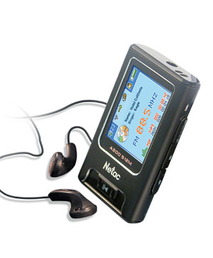 Netac A200 2GB FM Transmitter MP3 Player