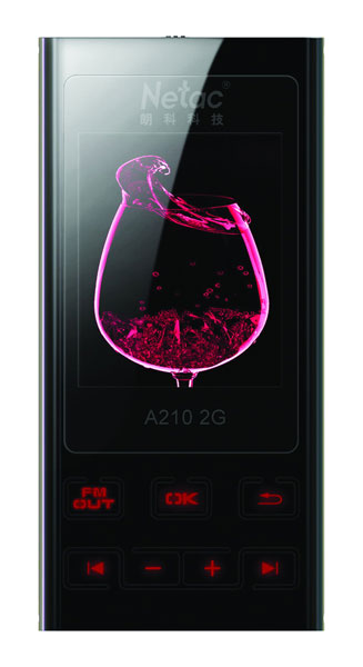 Netac A210 4GB FM Transmitter MP3 Player (BGrade)