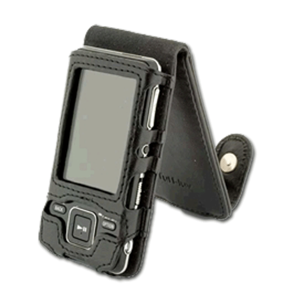 inique Sony Walkman NWZA820 Series Executive Leather Case Colour BLACK