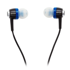 Denon AH-C101 In-Ear Headphone with Microphone, Remote Controls for Apple iPhone, iPad and iPod