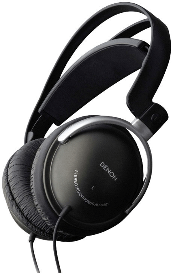 Denon AHD301 Denon Closed Type Stereo Headphones Colour BLACK