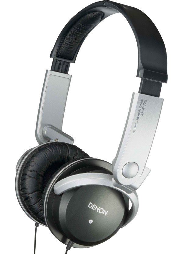 Denon AH-P372 Portable On Ear Stereo Headphones