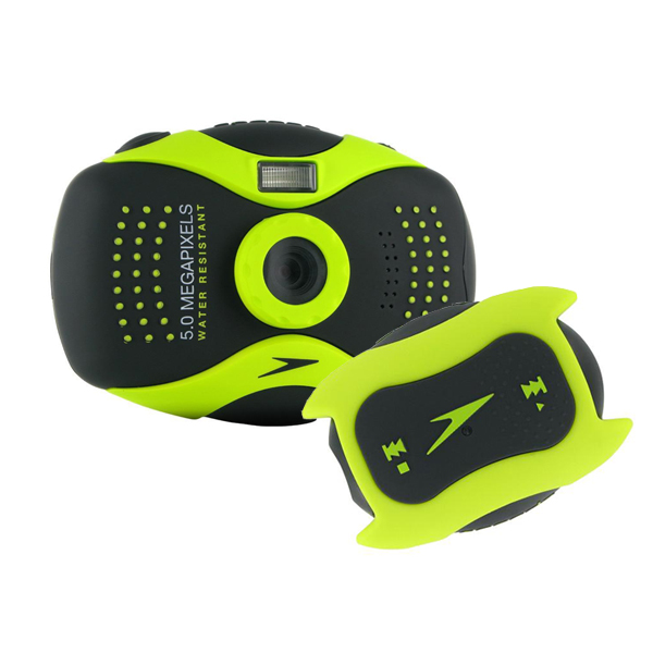 Speedo Aquabeat 1GB Waterproof MP3 Player and Speedo Aquashot 5 Megapixel Waterproof Camera