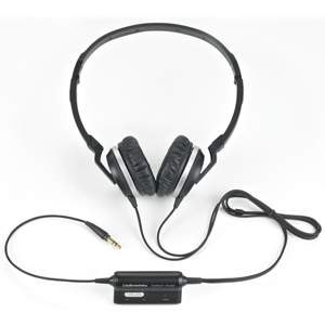 Audio-Technica ATH-ANC1 On-Ear Headphones with Active Noise Cancelling