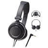 Audio-Technica ATH-SJ55BK Portable headphones with rotating earp