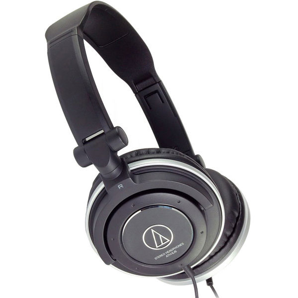 Audio Technica ATH SJ55 Portable Headphones With Rotating Earpiece