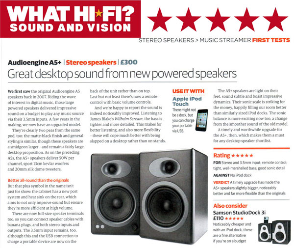 Audioengine 5 Star Review
