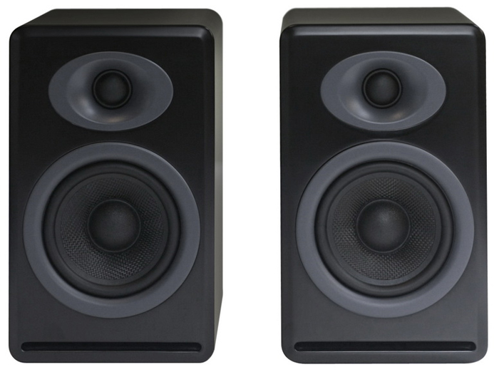 Audioengine P4 Premium Passive Bookshelf Speakers Colour BAMBOO