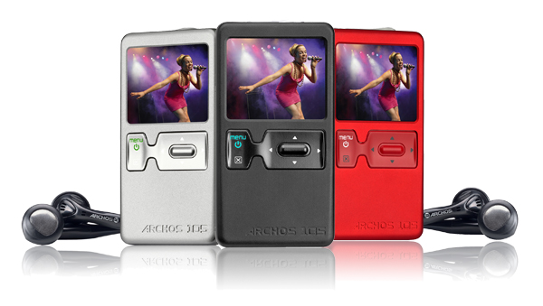 Archos 105 2GB Portable Media Player Colour BLACK