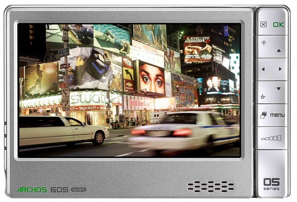 Archos 605 WiFi 160GB Portable Media Player