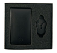 Luxury presentation gift box with interior foam lining