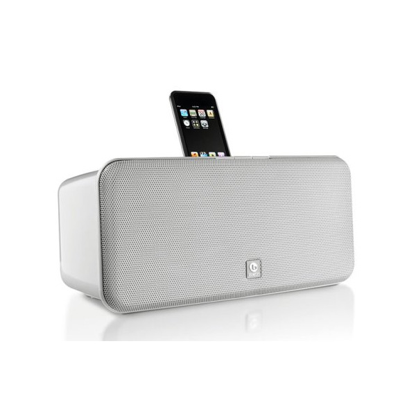 Boston Acoustics Horizon Duo I Clock iPod AMFM Dock WHITE Colour WHITE