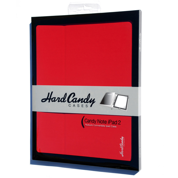 HardCandy Candy Note Folio and Notebook Case For The iPad 2 Colour BLACK