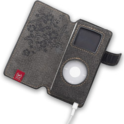 Conico iPod Nano and#8216;Tune In Walletand#8217; Leather Case - Black