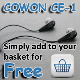 FREE COWON CE-1 EARPHONES