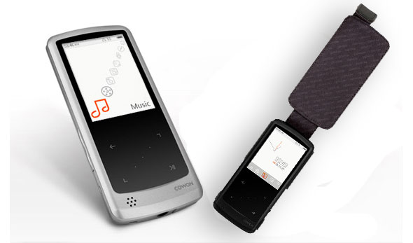 Cowon i9 Silver 8GB MP3 Player with FREE Leather Case!