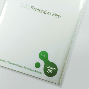 Cowon iAudio S9 LCD Protection Film  