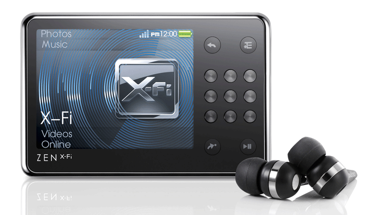 Creative Labs Creative Zen X FI 16GB WiFi MP3 Player and Free Leather Case