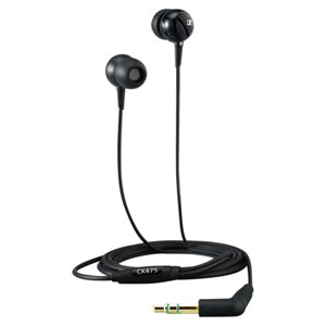 Sennheiser CX 475 Premium Sound Isolating Earphones