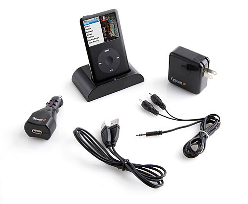 Cygnett Groove Power Charger Travel Pack for all Dockable iPods