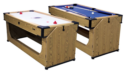 Debut 360 Orbiter 2 in 1 Pool Table and Air Hockey