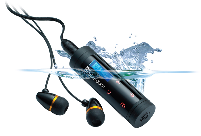 NU Dolphin Touch 4GB Waterproof MP3 Player