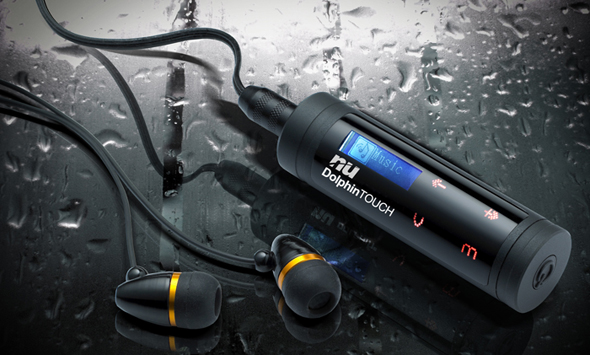 NU Dolphin Touch 4GB Waterproof MP3 Player