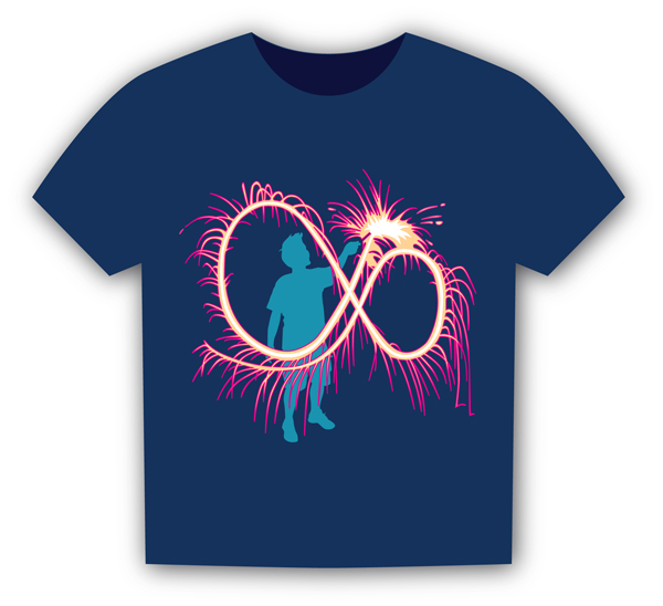 Mightiest Sparklers Dshirt Size Large
