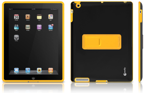 Macally Dualstand - Protective Case & Kick-stand For Ipad 2