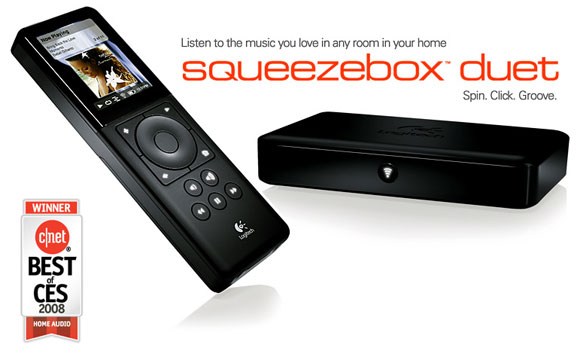 Squeezebox Duet Network Music System