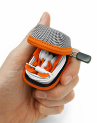 earBuddy Case for iPod and other earphones