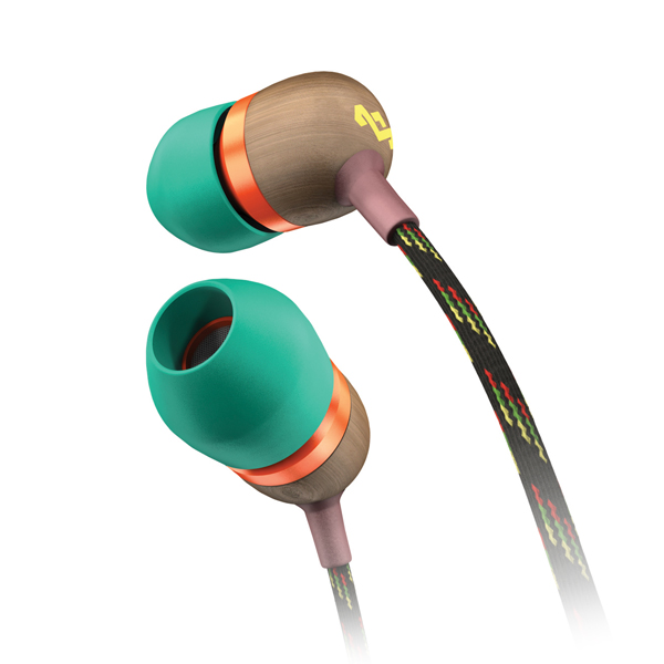 House of Marley Marley Smile Jamaica In-Ear Headphones With 1