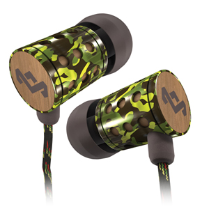 Marley \"Midnight Ravers\" In-Ear Headphone with Three-Button Apple Remote Control and Mic