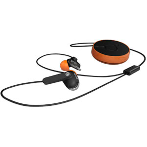 Iqua Spin A2 Bluetooth Hi-Fi Stereo Wireless Sports Headset (Orange) 