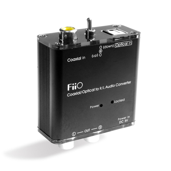 FiiO D3 CoaxialOptical to RL DAC Audio Converter