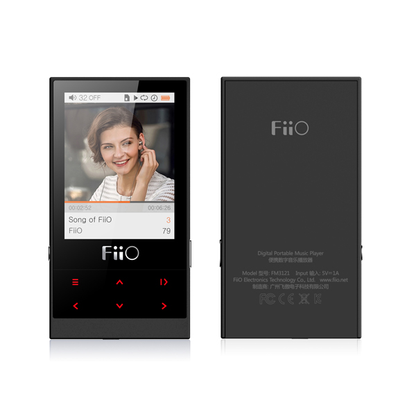 Fiio M3 8GB Portable High Resolution Music Player - Black