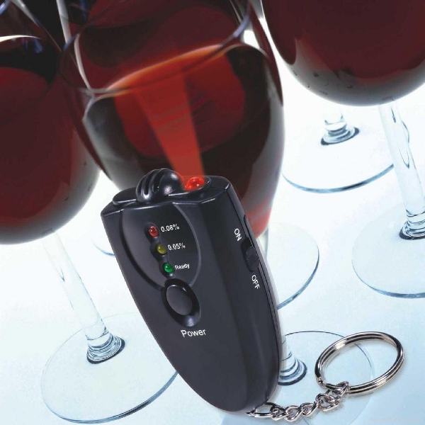 Mayhem Keyring Alcohol Breath Tester